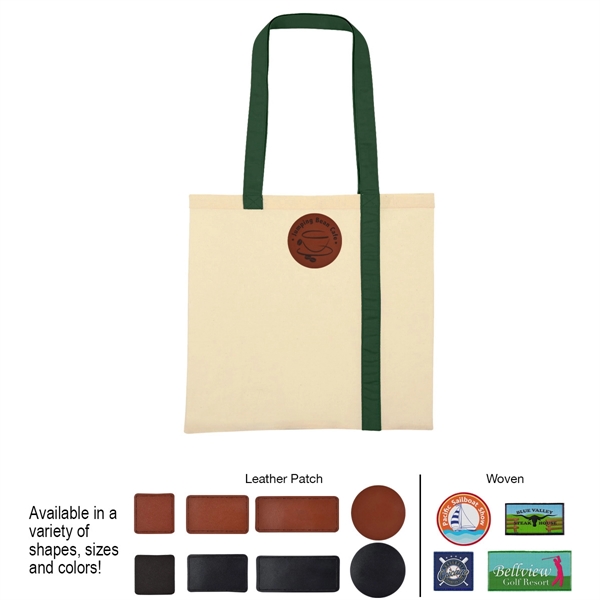 Striped Economy Cotton Canvas Tote.  5 oz. Canvas.  29"... from ASI 61125 Hit Promotional Products / Hit®