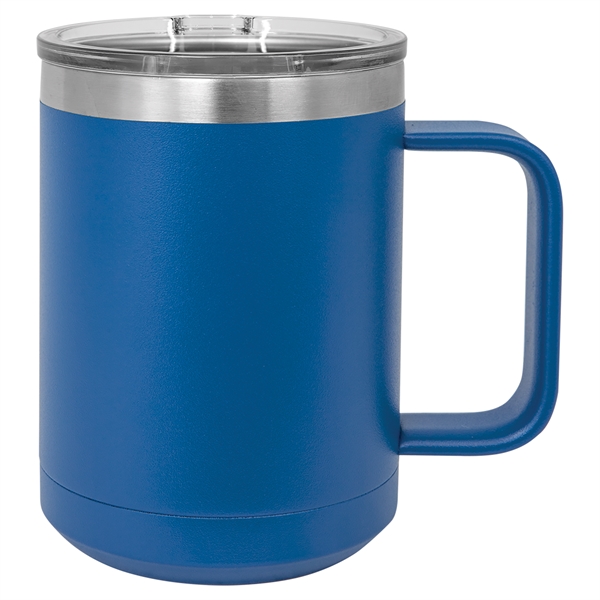 Polar Camel Stainless steel, double walled tumbler, 15 oz. Laser Engraved... from ASI 38195 Overnightline