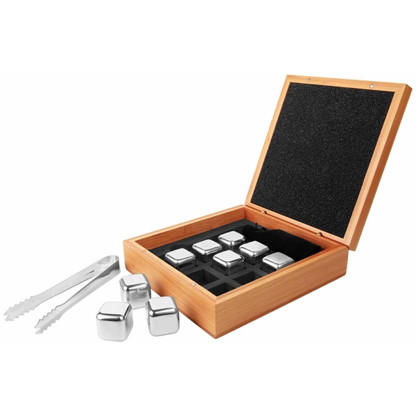 Boxed Ice cube gift set for whiskey... from ASI 65153 Kirk & Matz LTD / Swatkins