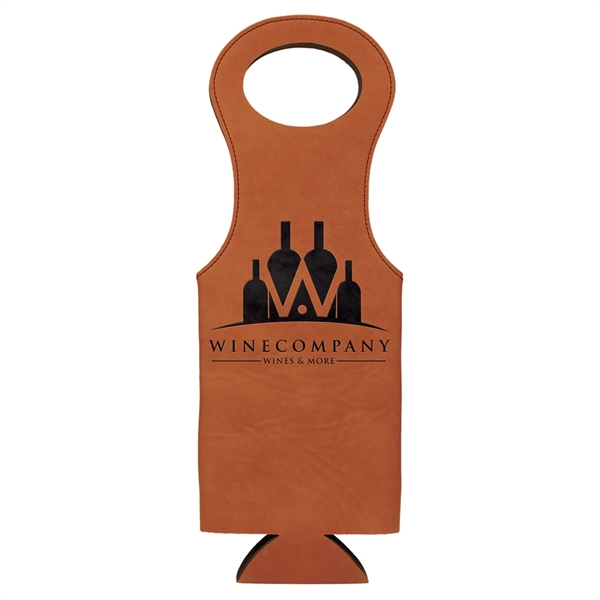 Rawhide wine tote. Perfect for enjoying the beverage of your choice.... from ASI 65153 Kirk & Matz LTD / Swatkins