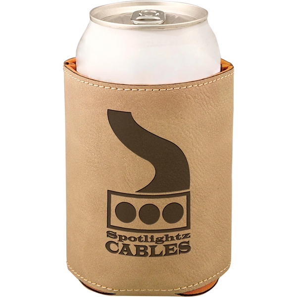Light brown can cooler. Features long lasting cooling and is perfect... from ASI 65153 Kirk & Matz LTD / Swatkins