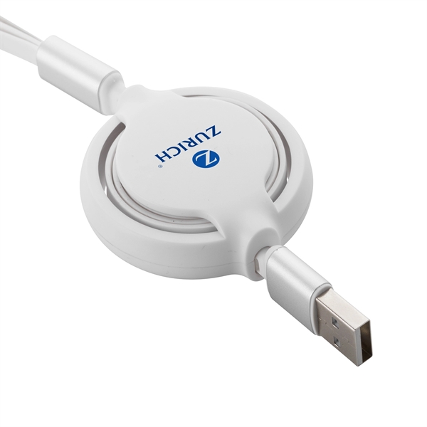 8 1/2" x 2" x 3/4" 4-in-1 retractable cord keeper with... from ASI 91435 Tomax USA / Tomax