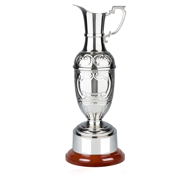 St. Anne's award. Laurel hand chased trophy with large laurel wreath... from ASI 65153 Kirk & Matz LTD / Swatkins