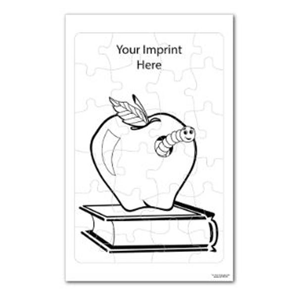 10 1/2" x 6 5/8" 24-piece tray style jigsaw puzzle with... from ASI 44830 The Chest