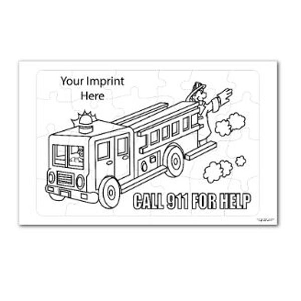 10 1/2" x 6 5/8" 24-piece tray style jigsaw puzzle with... from ASI 44830 The Chest