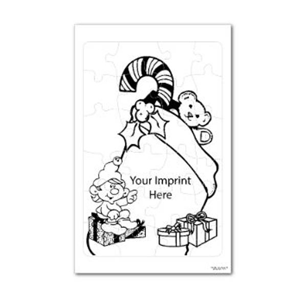 10 1/2" x 6 5/8" 24-piece tray style jigsaw puzzle with... from ASI 44830 The Chest