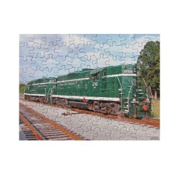 9" x 12" 100-piece jigsaw puzzle with custom 4CP imprint, assembled... from ASI 44830 The Chest