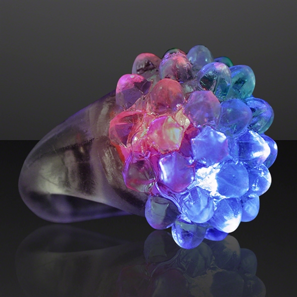 Slow Color Change LED Soft Bubble Rings; Blank Pricing... from ASI 34194 ALightPromos
