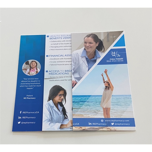 Create a one of a kind advertising brochure, Transforms into numerous... from ASI 62635 Inno-Vative Solutions Grp LTD