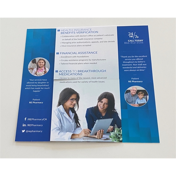 Create a one of a kind advertising brochure, Transforms into numerous... from ASI 62635 Inno-Vative Solutions Grp LTD