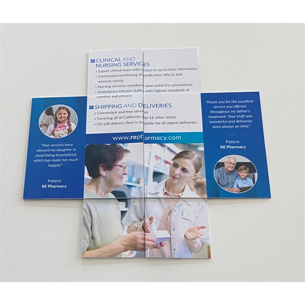 Create a one of a kind advertising brochure, Transforms into numerous... from ASI 62635 Inno-Vative Solutions Grp LTD