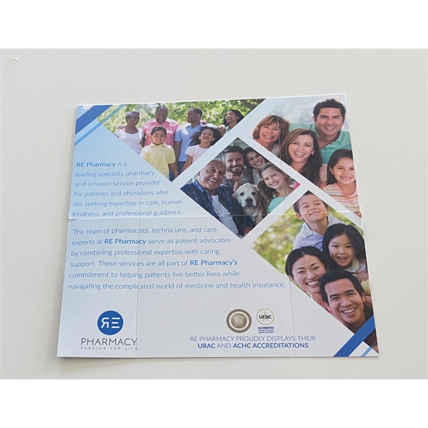 Create a one of a kind advertising brochure, Transforms into numerous... from ASI 62635 Inno-Vative Solutions Grp LTD