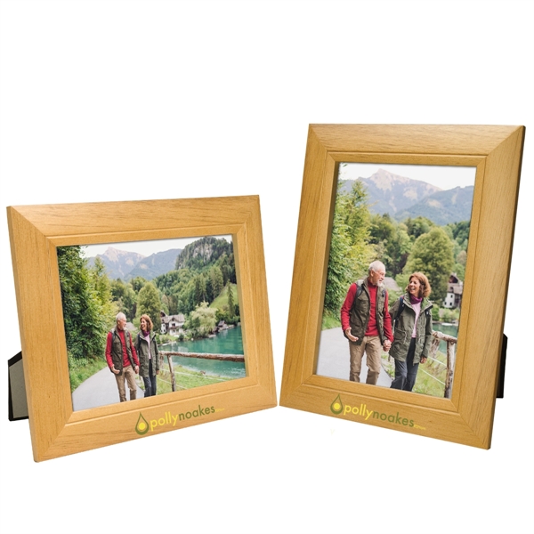 Wooden frame for a 5" x 7" photo with black velvet... from ASI 62190 Illini