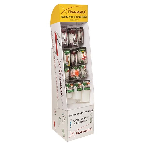 16" x 16" x 63 3/4" cardboard floor point of purchase... from ASI 55450 Franmara Inc