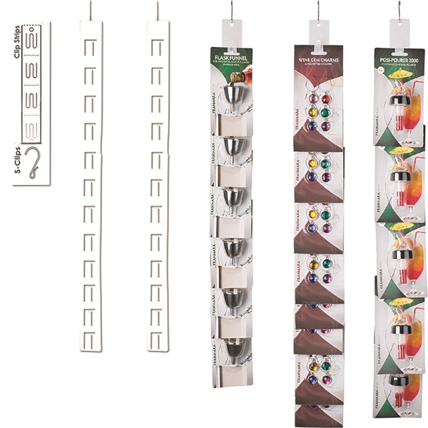 Point of purchase display with 23 3/4" x 1 1/2" heavy... from ASI 55450 Franmara Inc