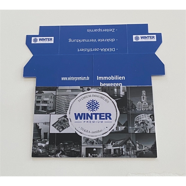 Create a one of a kind advertising brochure, Transforms into numerous... from ASI 62635 Inno-Vative Solutions Grp LTD