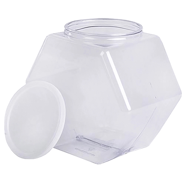 Hexagon plastic display tub. Blank.... from ASI 55450 Franmara Inc