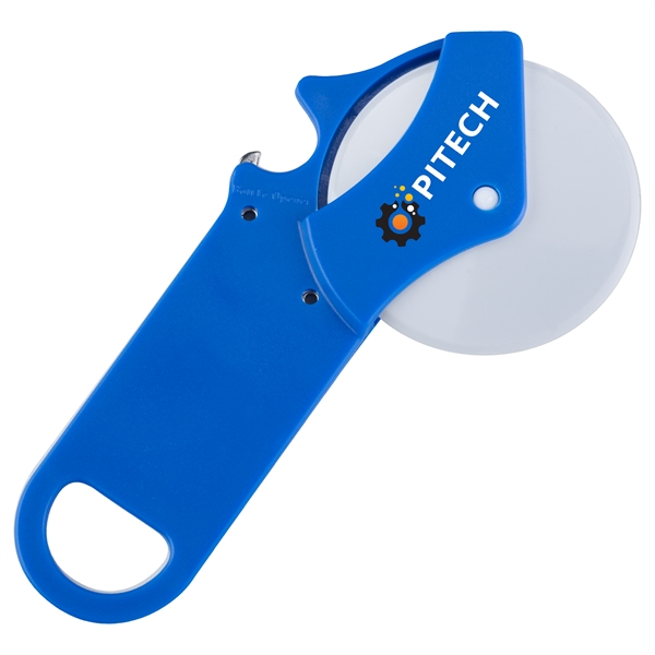 Pizza cutter bottle opener... from ASI 49470 DEVARA