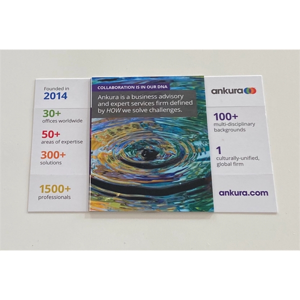 Create a one of a kind advertising brochure, Transforms into numerous... from ASI 62635 Inno-Vative Solutions Grp LTD
