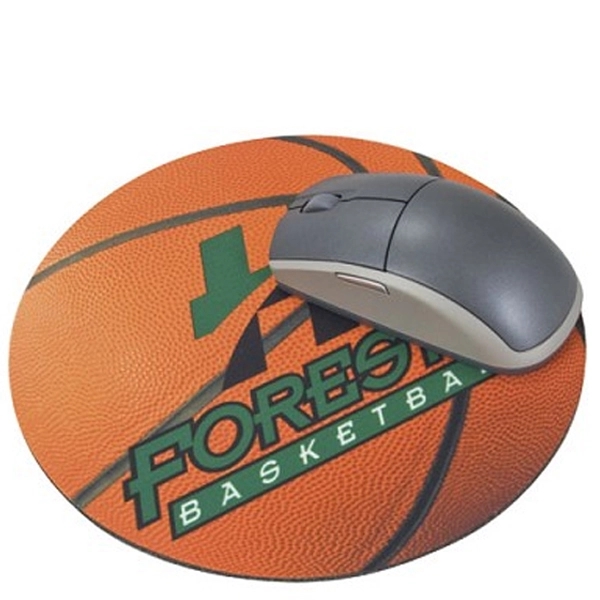 8" Diameter 1/8" thick Round Four-Color Process Sublimation Mousepad, Natural Rubber.... from ASI 74710 Numo