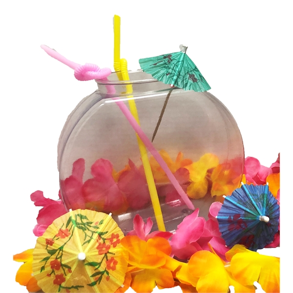 Fishbowl 64 oz. plastic drinkware. BPA Free. 100% Recyclable. Made in... from ASI 93135 US Bev Plastics