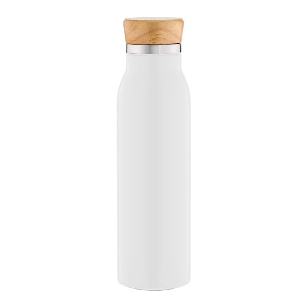 20 oz. Wood Lid Stainless Steel Tumbler... from ASI 31517 Admart Products