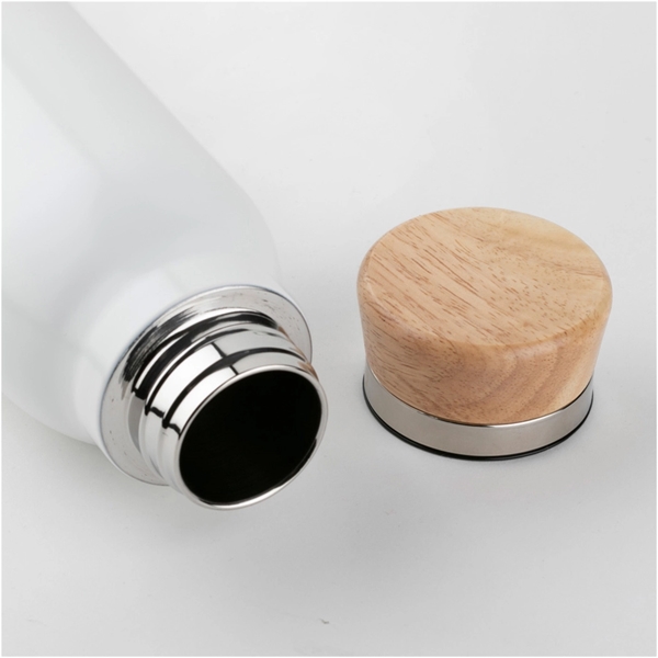 20 oz. Wood Lid Stainless Steel Tumbler... from ASI 31517 Admart Products