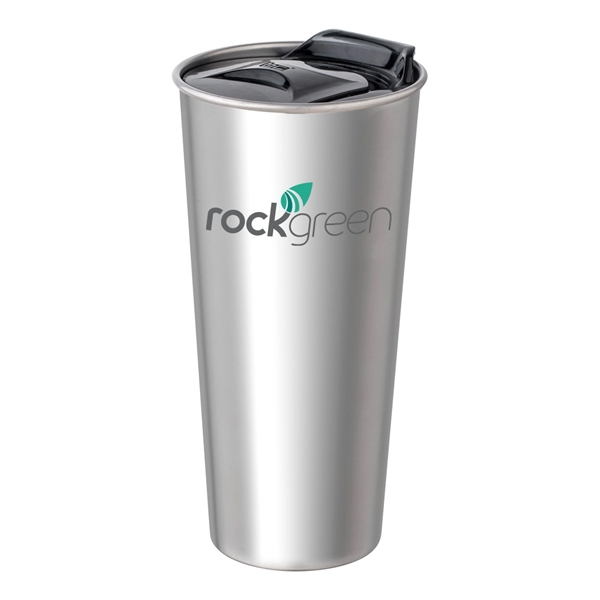 Slide Lock 16 oz. Stainless Steel Tumbler... from ASI 31517 Admart Products