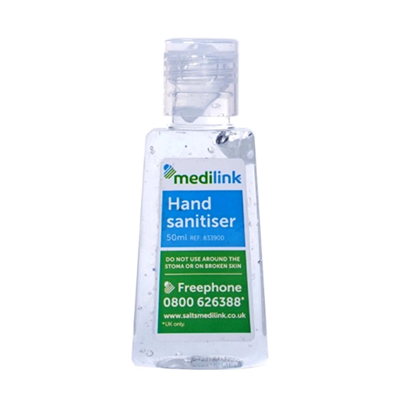 One-ounce plastic bottle of 75% hand sanitizer gel.... from ASI 37218 Athena Promo (tm)