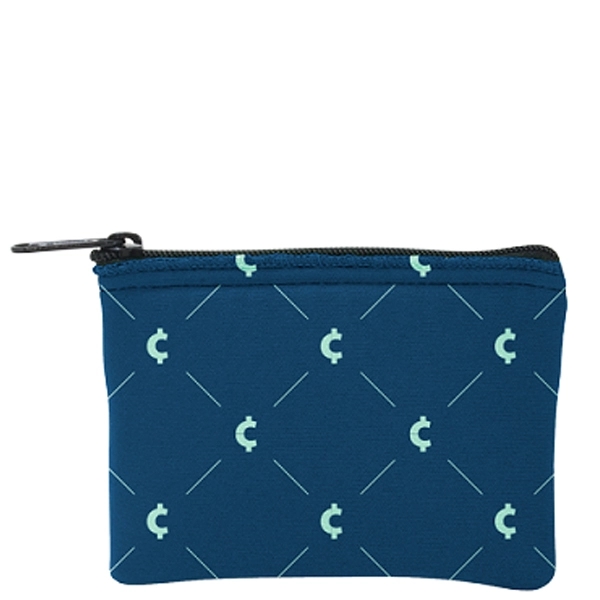 High density open cell scuba foam coin purse with zipper closure.... from ASI 74710 Numo