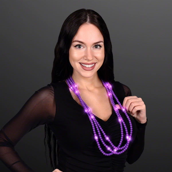 Still-Light Beads No-Flash Necklaces; Blank Pricing... from ASI 34194 ALightPromos