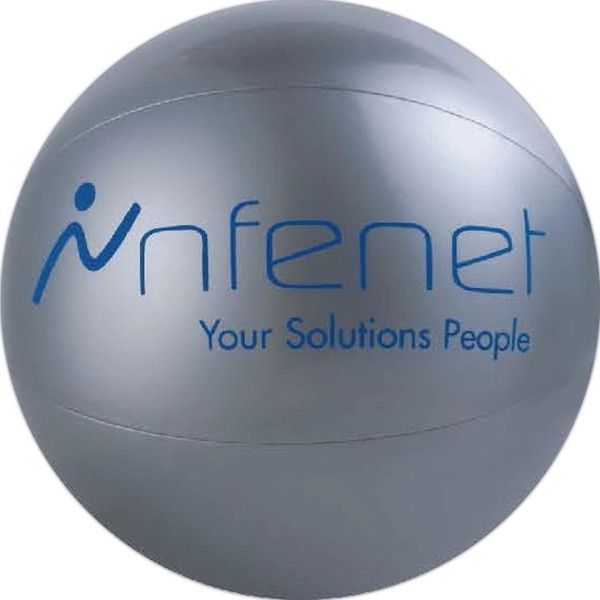 Inflatable solid color beach ball, 16" Deflated.... from ASI 31977 Adline Industries Inc