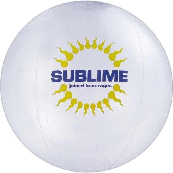 Inflatable clear beach ball.... from ASI 31977 Adline Industries Inc