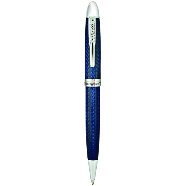 Conklin® Herringbone™ Ballpoint Pen combines vintage appeal with modern bold style... from ASI 98760 Yafa Line, Inc.