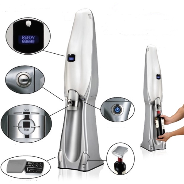 Heavy-duty, professional uncorking machine that can extract up to 500 corks... from ASI 55450 Franmara Inc