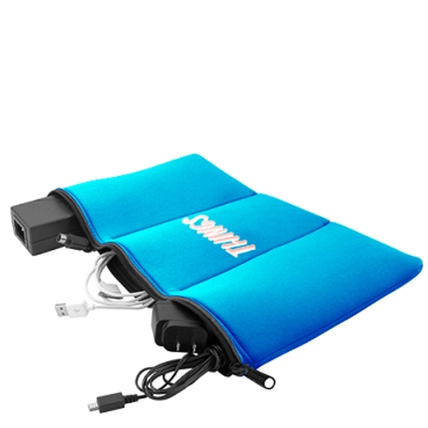 Divided bag for cords, 1/8" thick high-density open-cell scuba foam, 15"... from ASI 74710 Numo / NUMO