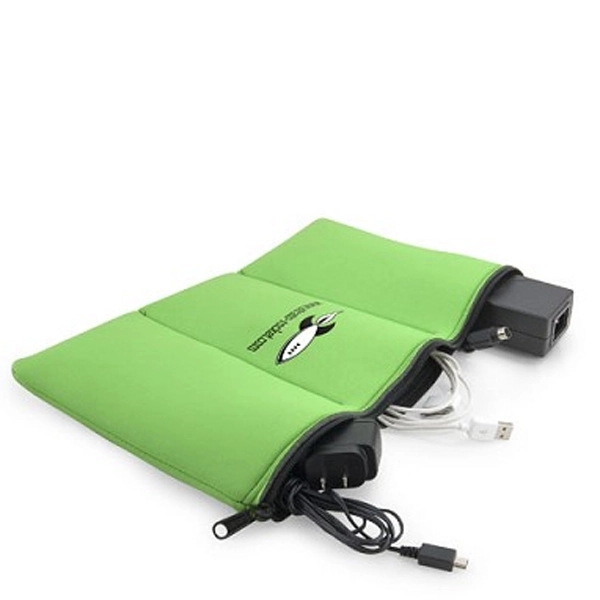 Divided bag for cords, 1/8" thick high-density open-cell scuba foam, 15"... from ASI 74710 Numo / NUMO