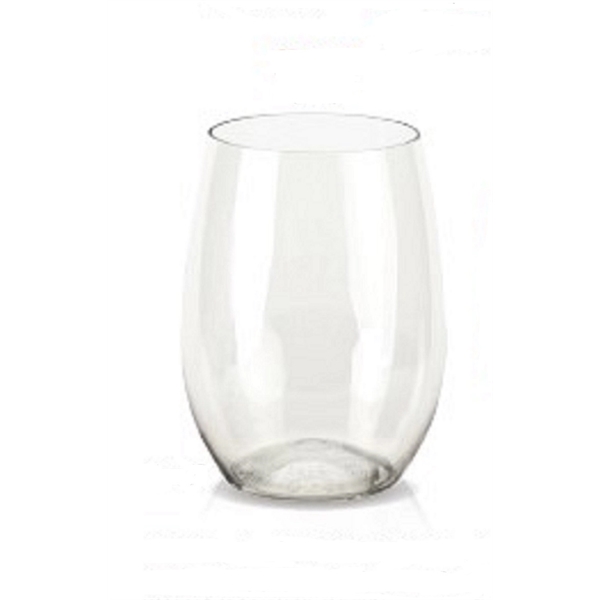 16 oz. rimless clear plastic wine tumbler made of BPA free... from ASI 55450 Franmara Inc