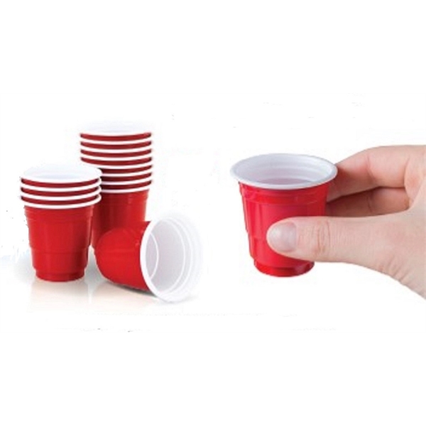 Red cup shot glass, 2 oz.... from ASI 55450 Franmara Inc