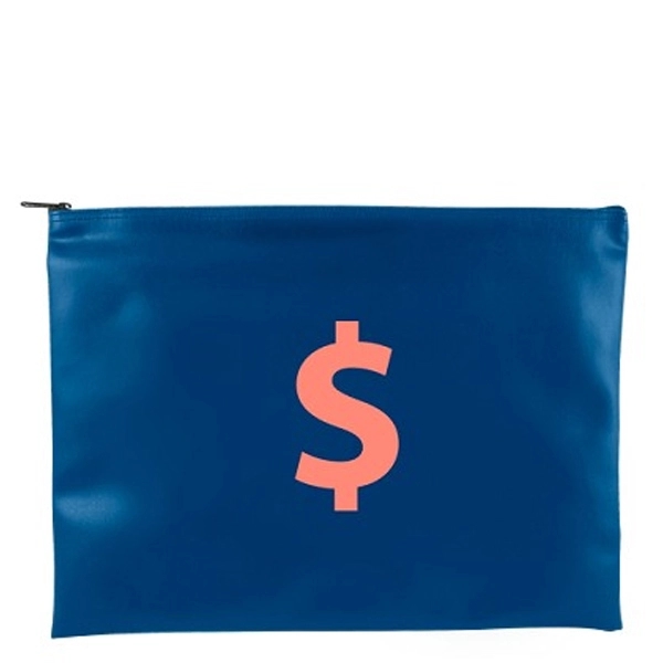 Expanded vinyl memorial bag with zipper closure, 13" x 10".... from ASI 74710 Numo / NUMO