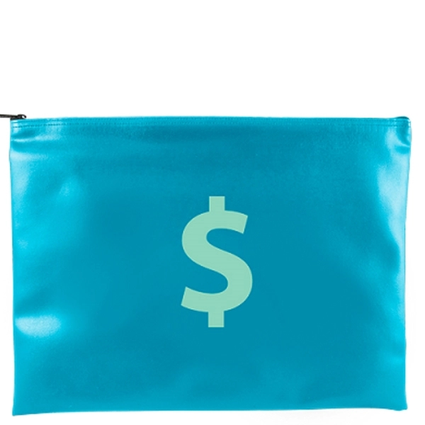 Expanded vinyl memorial bag with zipper closure, 13" x 10".... from ASI 74710 Numo / NUMO