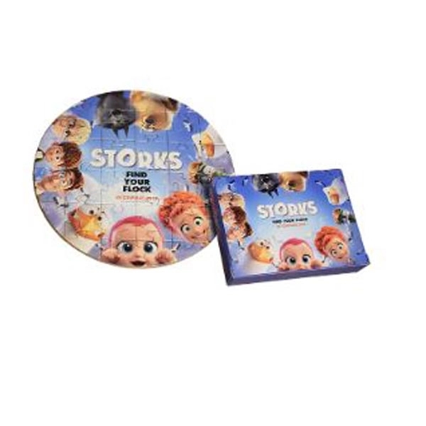 32-piece medium puzzle in a box that measures 8" diameter when... from ASI 44830 The Chest