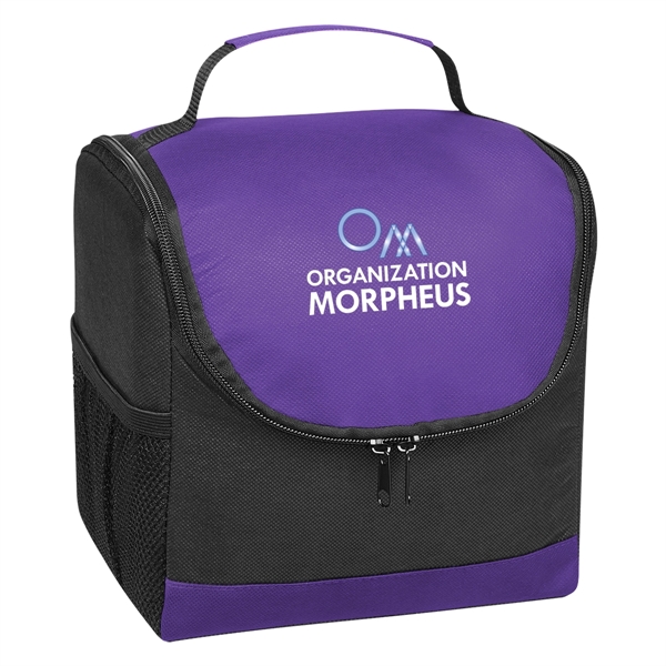 Water-resistant lunch bag with mesh pocket... from ASI 61125 Hit Promotional Products / Hit®