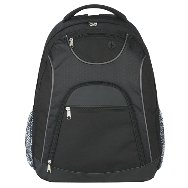 Backpack with padded web carrying handle, padded back and inside pocket... from ASI 61125 Hit Promotional Products / Hit®