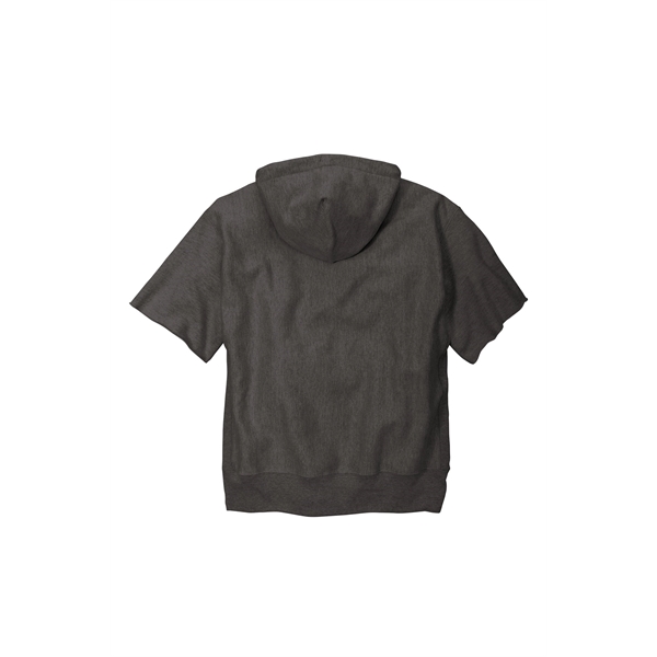 Champion Reverse Weave Short Sleeve Hooded Sweatshirt... from ASI 84863 SanMar