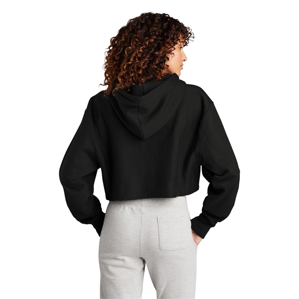 Champion Women's Reverse Weave Cropped Cut-Off Hooded Swe...... from ASI 84863 SanMar