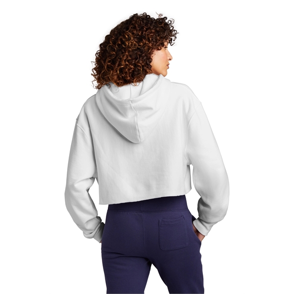 Champion Women's Reverse Weave Cropped Cut-Off Hooded Swe...... from ASI 84863 SanMar