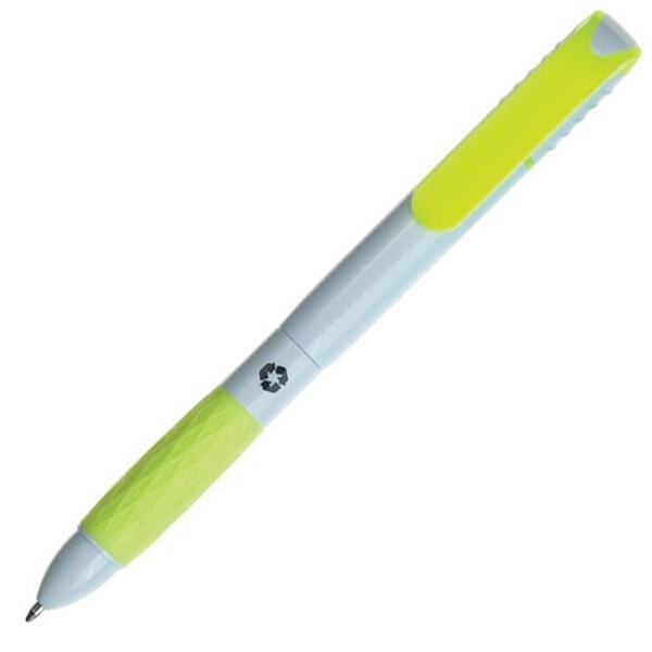 Recycled plastic ballpoint pen and highlighter combo.... from ASI 84592 St Regis Group