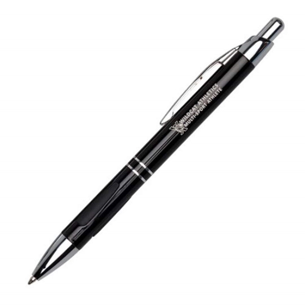 Aluminum click-action ballpoint pen.... from ASI 84592 St Regis Group