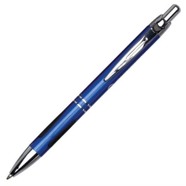 Aluminum click-action ballpoint pen.... from ASI 84592 St Regis Group